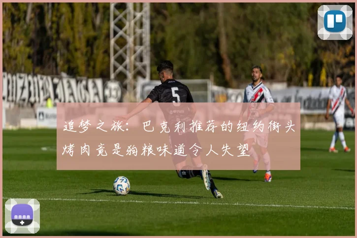 追梦之旅：巴克利推荐的纽约街头烤肉竟是狗粮味道令人失望