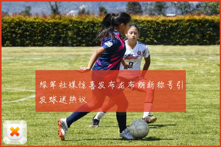 绿军社媒惊喜发布龙布朗新称号引发球迷热议